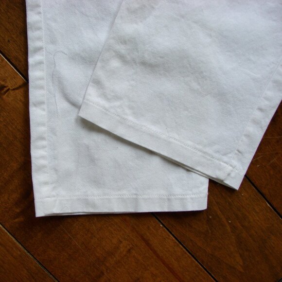 White One Shoulder Jumpsuit Sleeveless Cropped Ankle Pretty Little Thing Size 4 - Picture 9 of 14